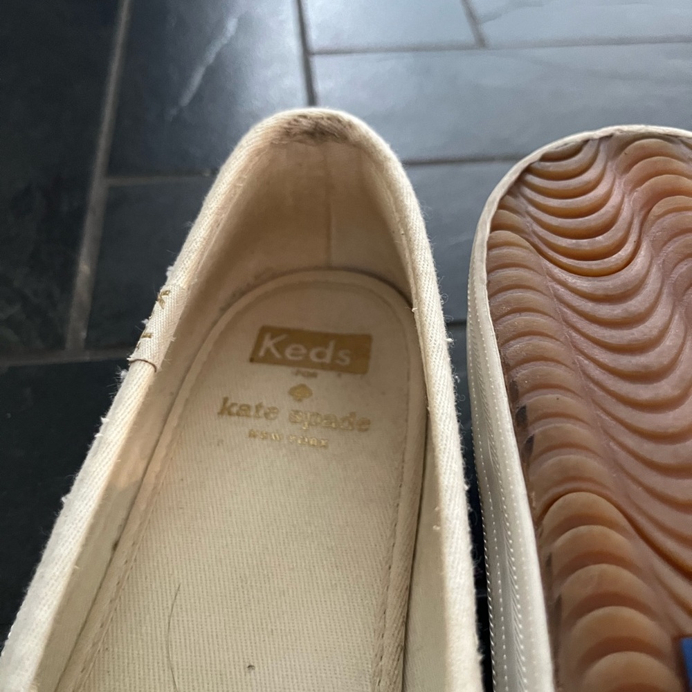 Kate Spade Sparkly Keds - great wedding shoes! - Picture 4 of 5
